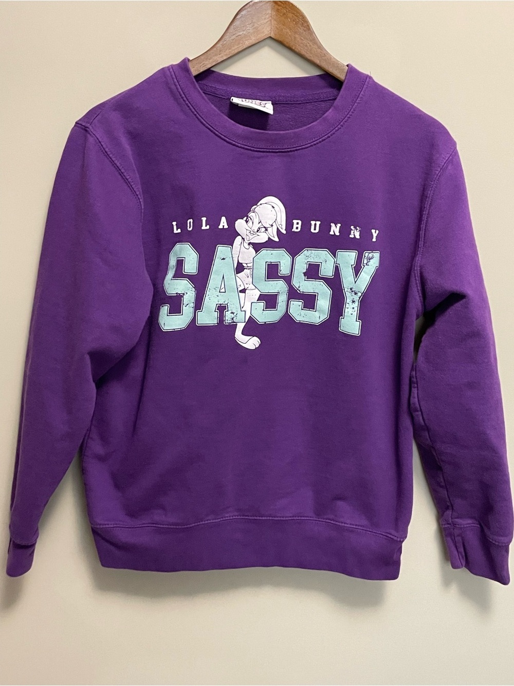 Looney Tunes Lola Bunny 'Sassy' Graphic Sweatshirt Youth 12-14